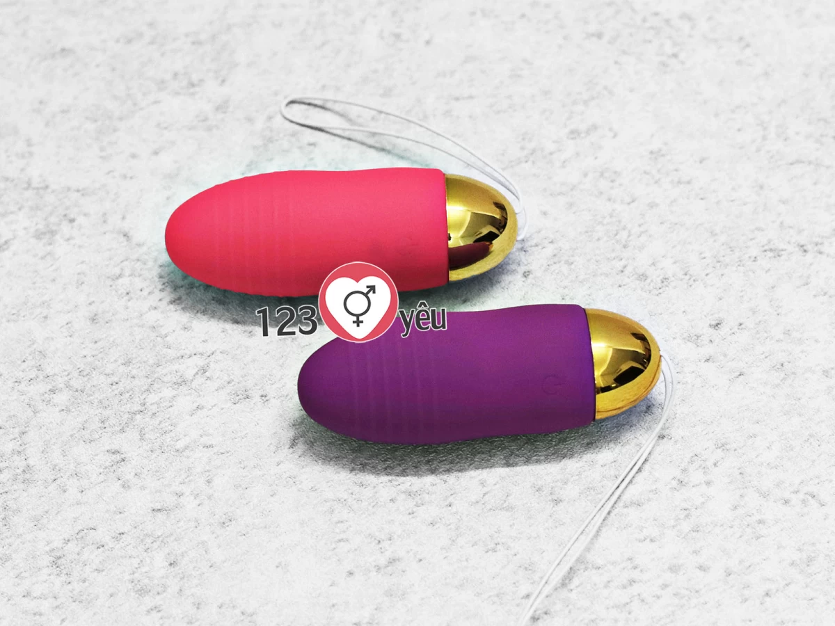 Trứng rung tình yêu pin sạc Safiman điều khiển từ xa không dây