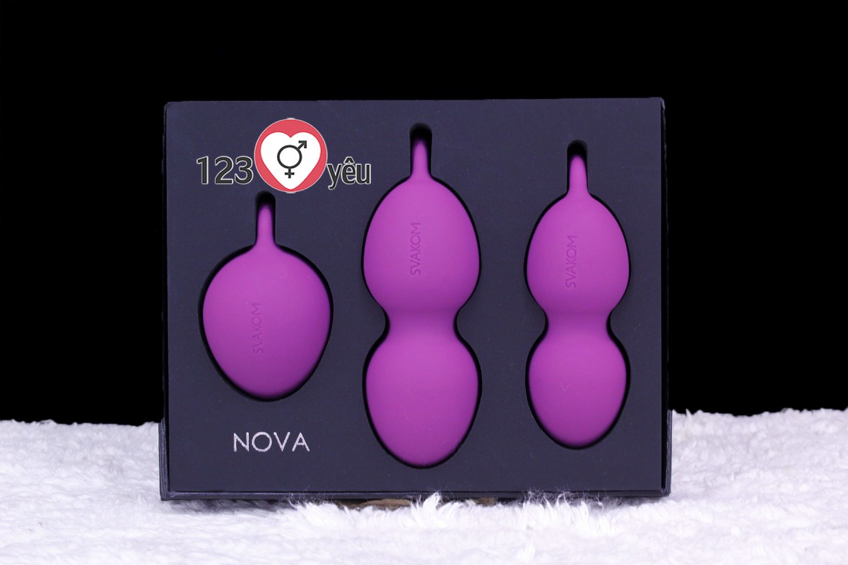 Chuỗi hạt tập se khít âm đạo Svakom Nova nhập khẩu Mỹ 2