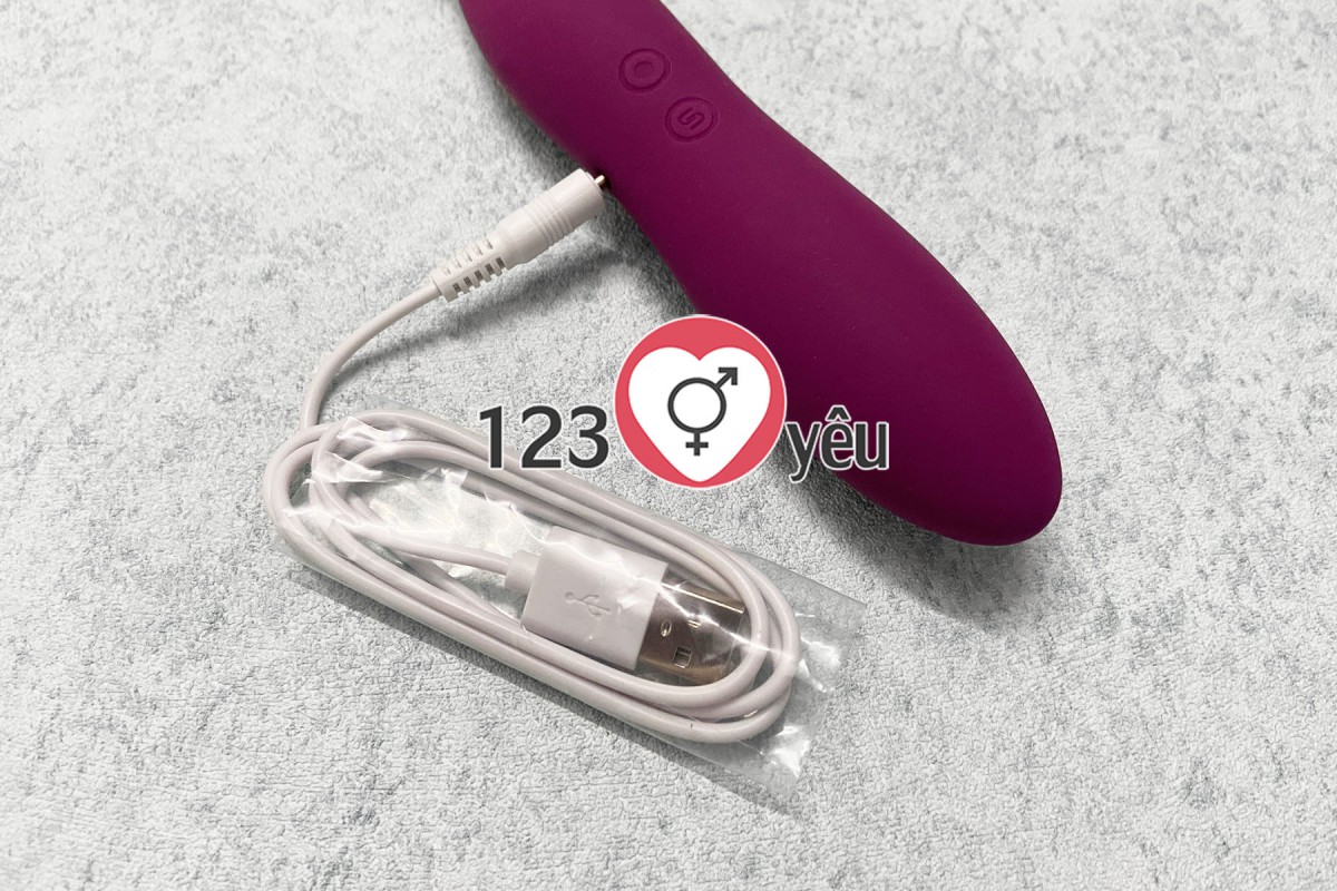 Máy massage điểm G cao cấp Svakom Beatrice 2 đầu rung phụ kiện 5