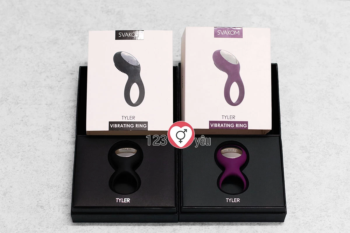 Vòng rung tình yêu Svakom Tyler rung 5 chế độ pin sạc
