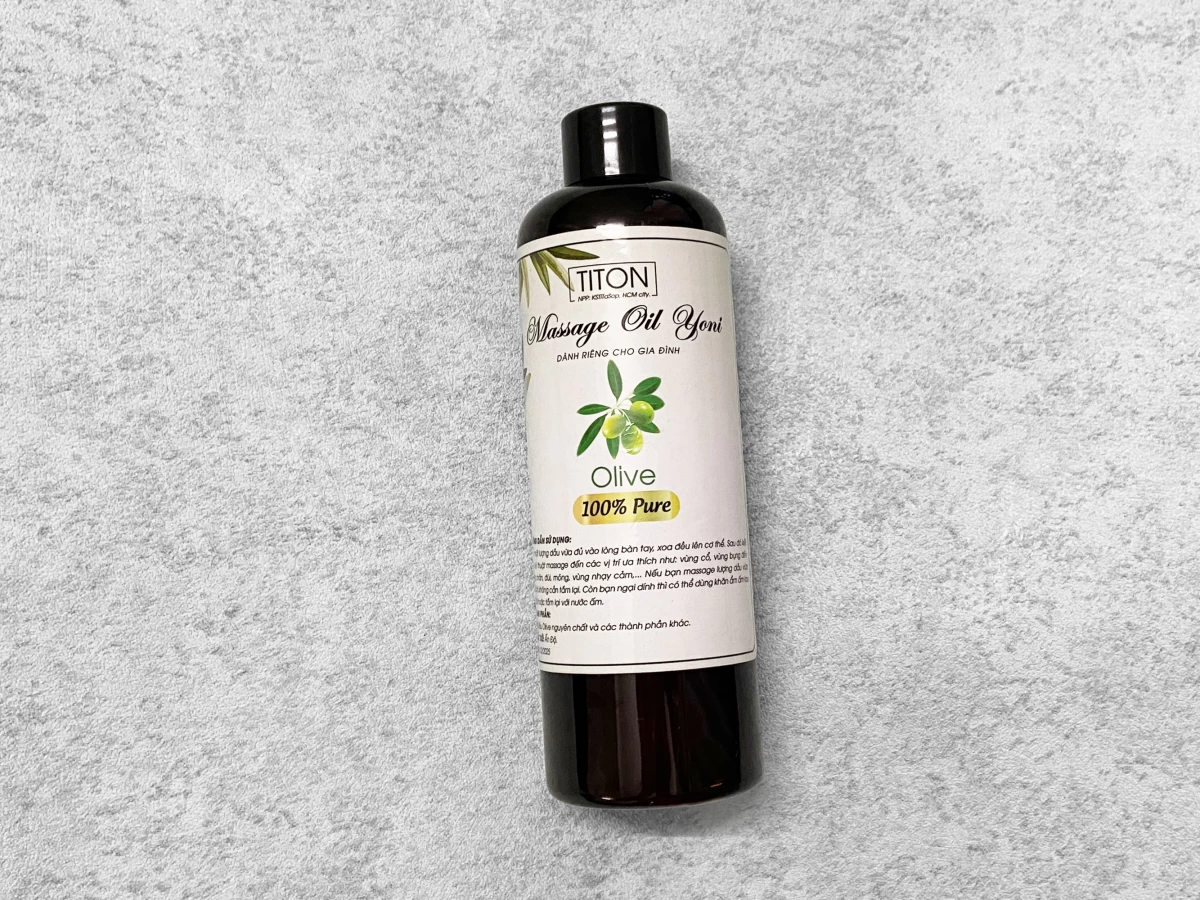 Dầu Massage Yoni-Body Olive kh&ocirc;ng m&ugrave;i 250ml