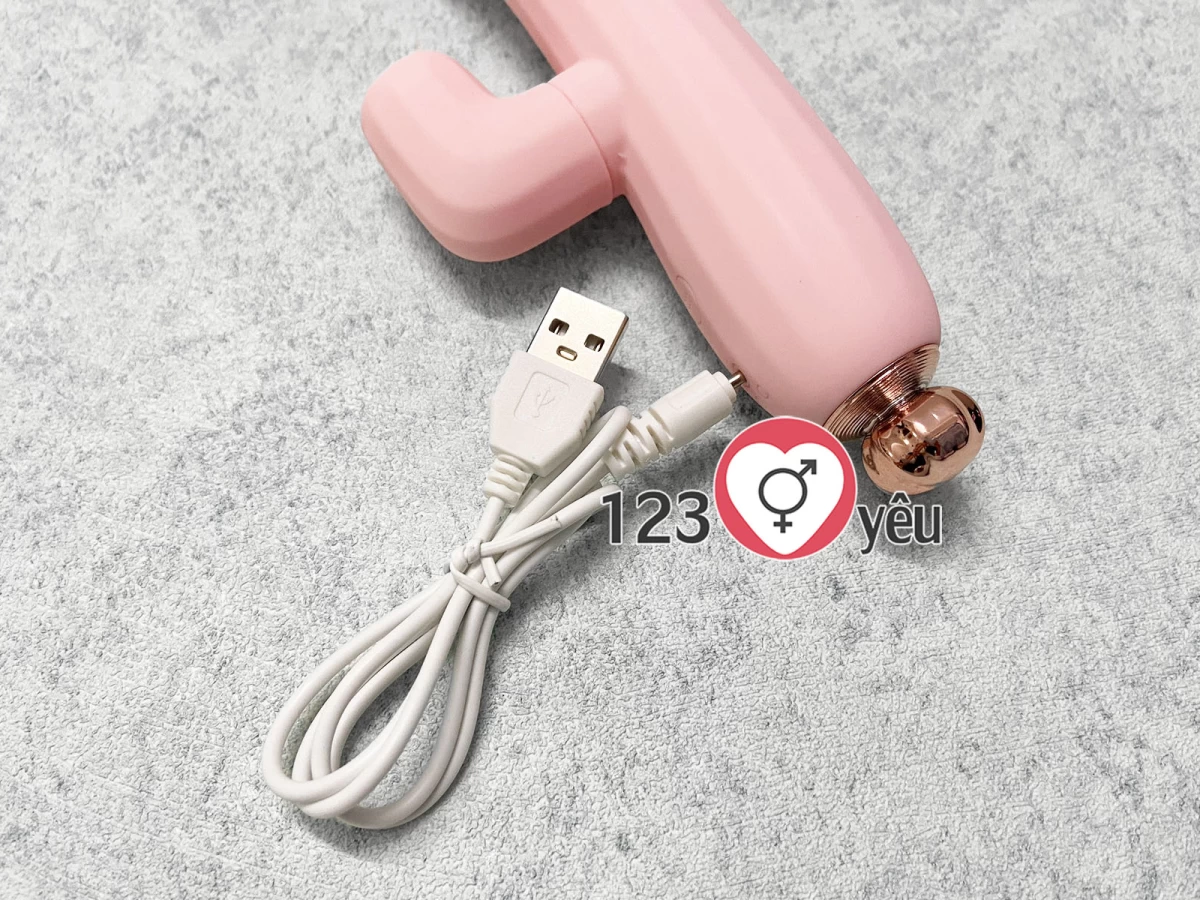 Máy mát xa Emily rung hút điểm G mạnh mẽ 10 chế độ