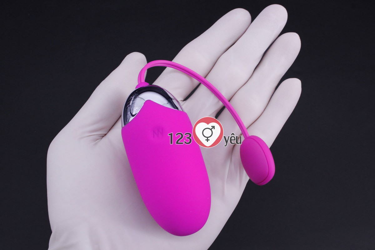 Trứng rung tình yêu Prettylove Abner 12 chế độ rung điều khiển bằng Smartphone 2