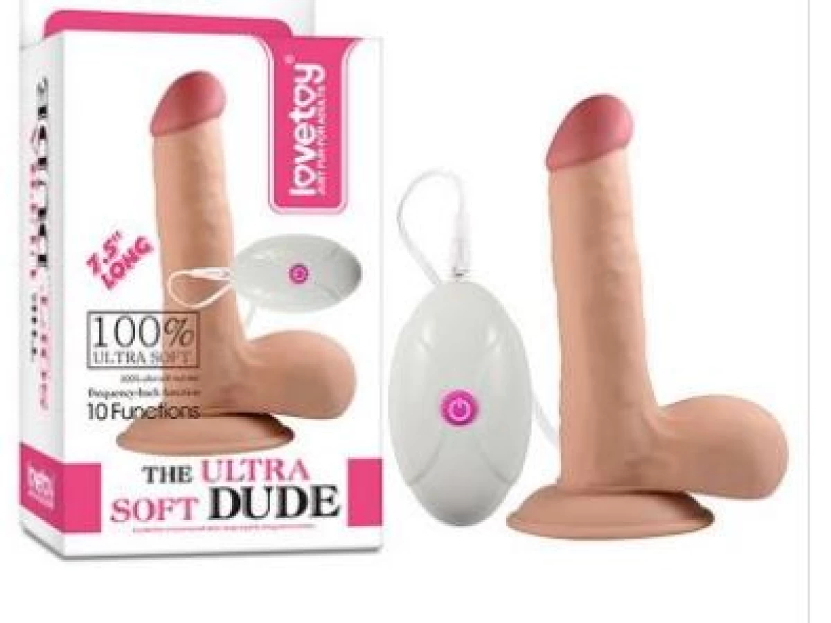 Dương vật giả có đ&ecirc;́ Lovetoy Ultra Soft 7.5long