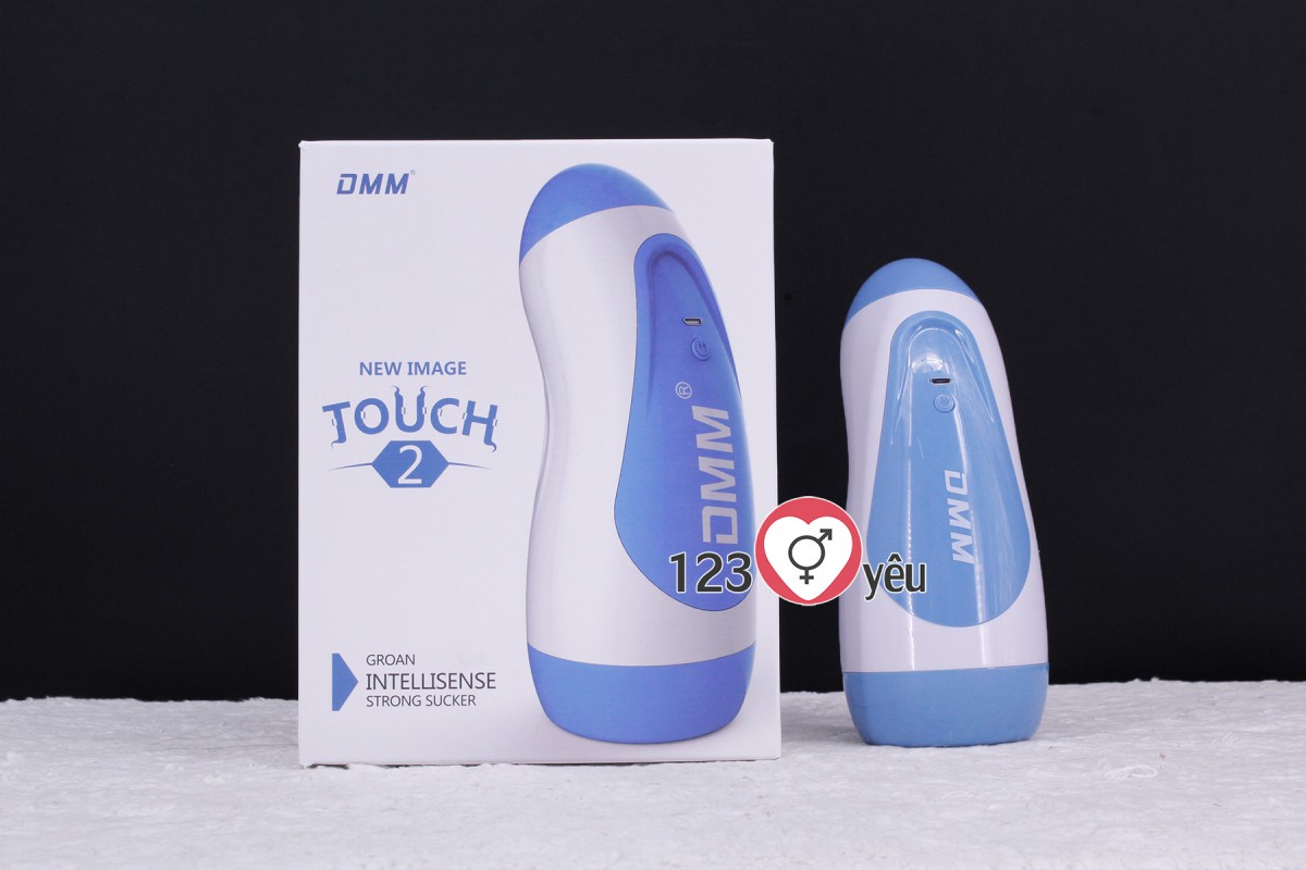Âm đạo giả có đế DMM Touch 2 rung 10 chế độ và phát tiếng rên 3