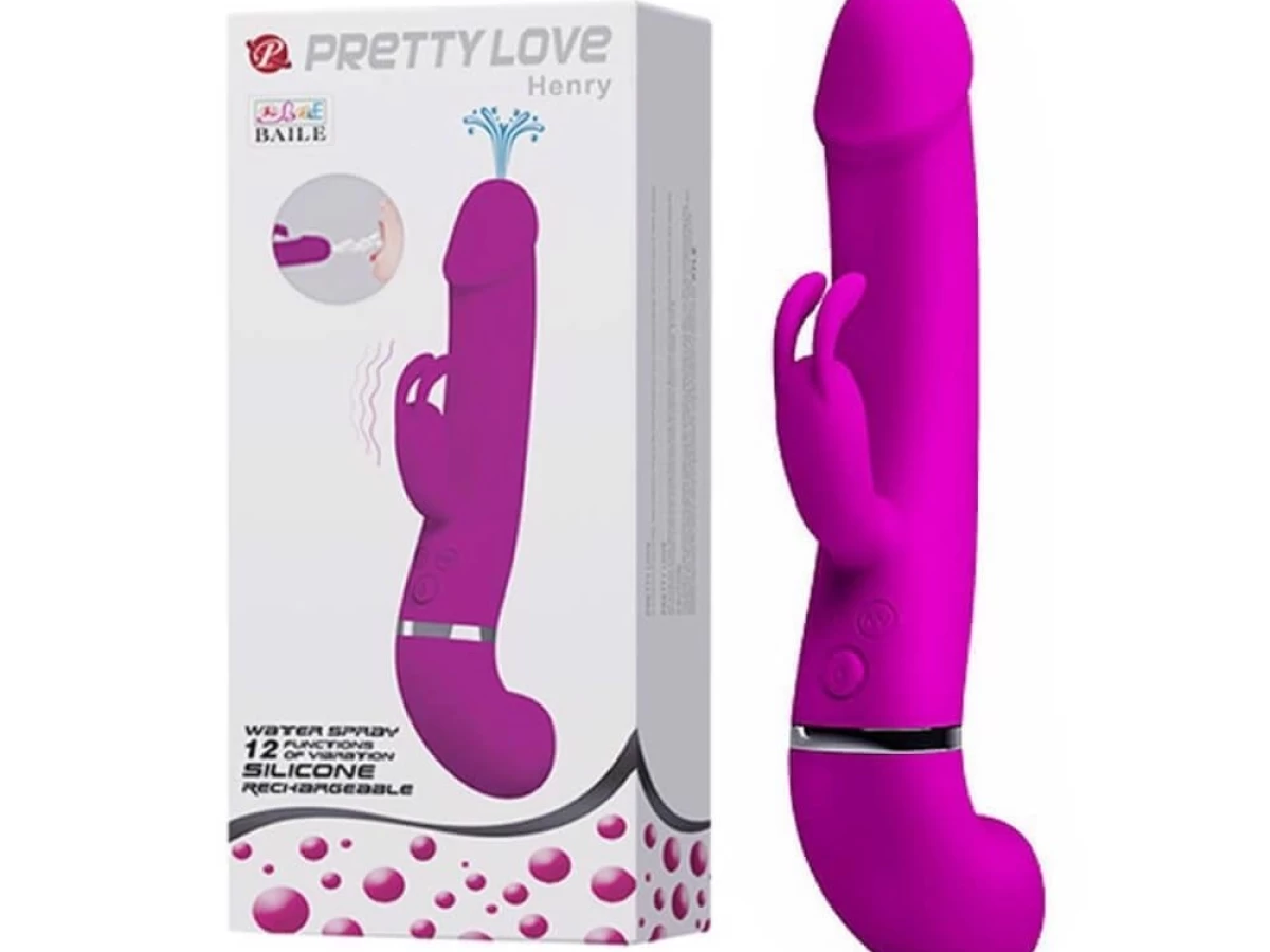 Dương vật giả xuất tinh Prettylove Henry