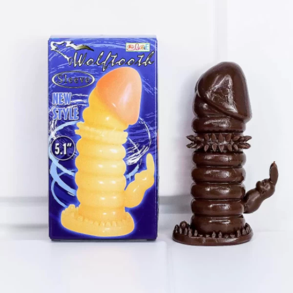 Sex toy bao cao su đôn dên siêu mềm gai có nhánh