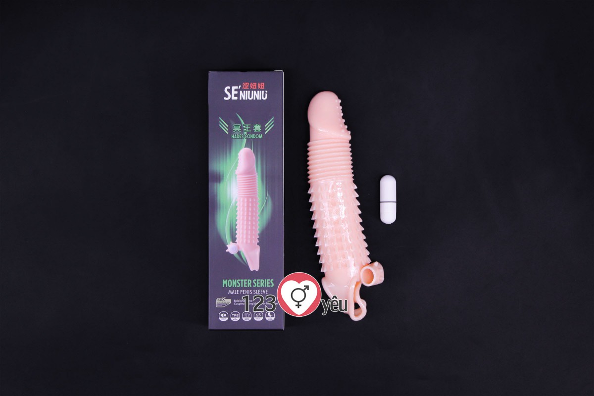 Bao cao su đôn dên Seniuniu gai mềm rung gốc 2