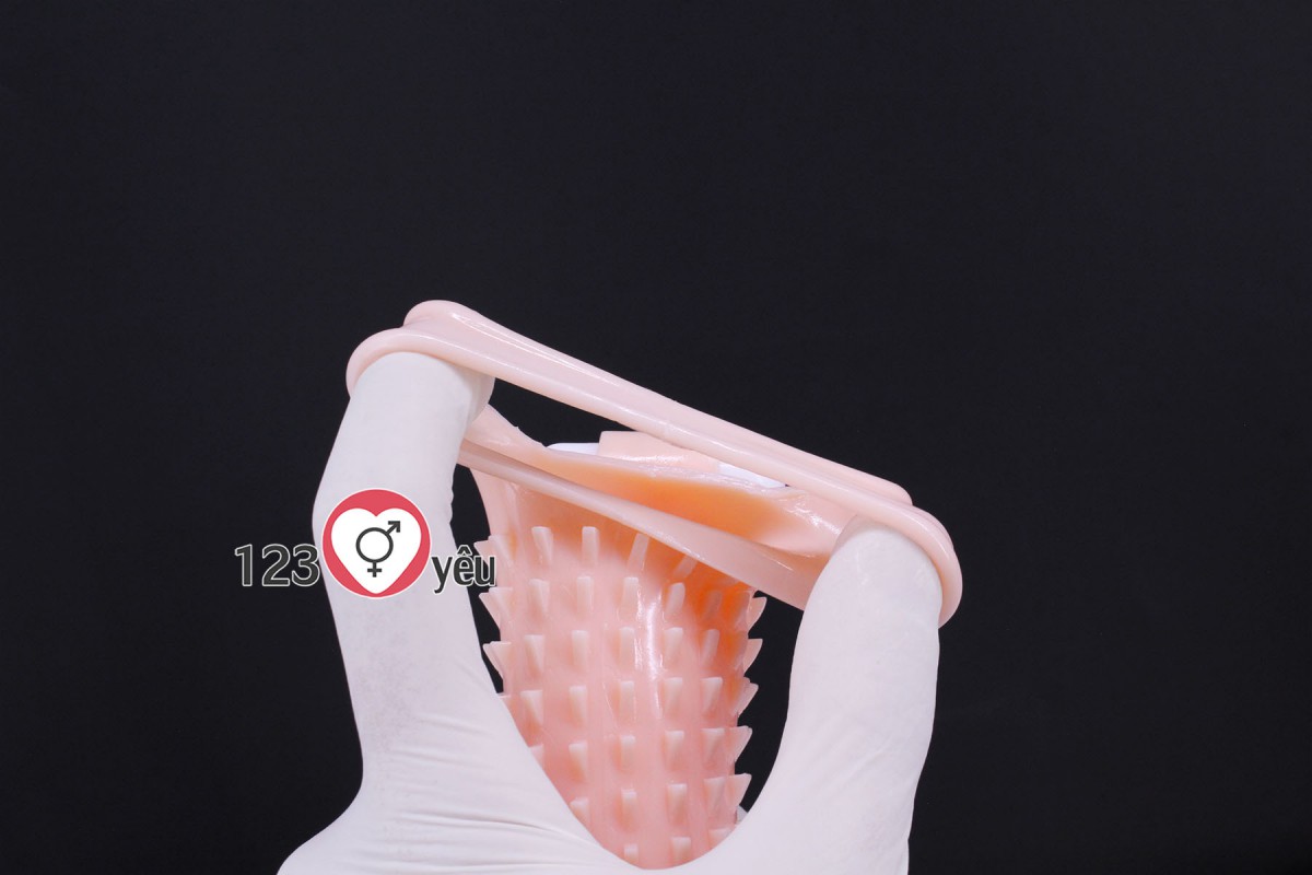 Bao cao su đôn dên Seniuniu gai mềm rung gốc 9