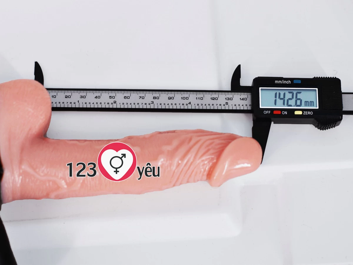 Dương vật giả có dây đeo Ultra Passionate có rung cho LES