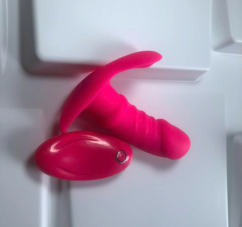 Dương vật giả Lovetoy 2 đầu điều khiển từ xa