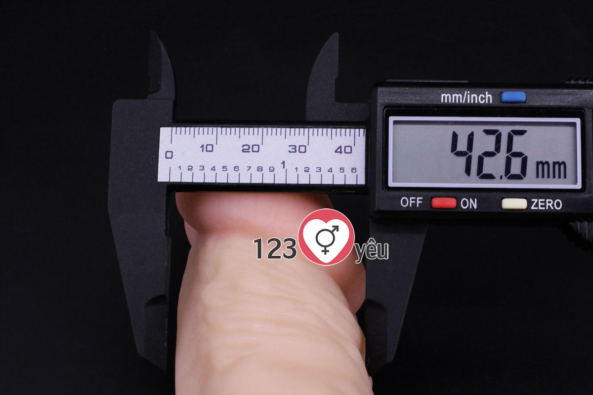 Dương vật giả lovetoy 8.5 inch có đế chất liệu silicon như thật