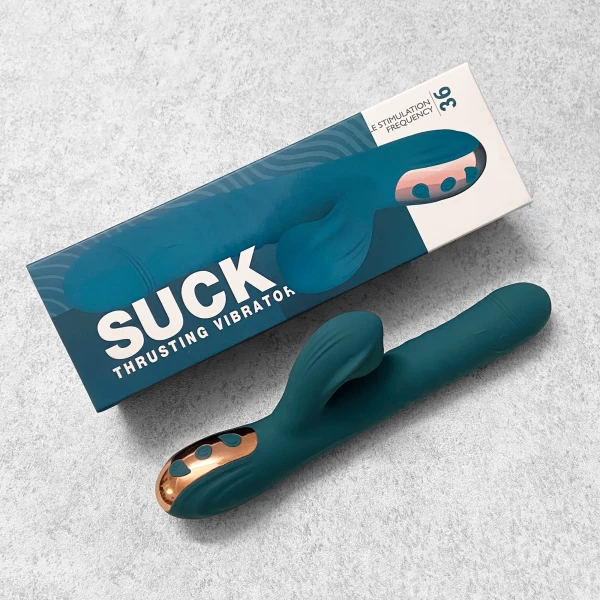 Dương vật giả Suck rung thụt ấm nóng bú mút 36 chế độ