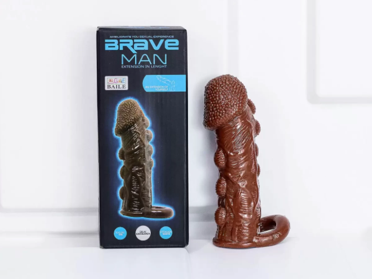Bao đ&ocirc;n d&ecirc;n da cóc Brave Man có quai đeo